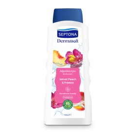 Septona Dermasoft Exotic Organic Peach & Freesia Αφρόλουτρο Σώματος 750ml