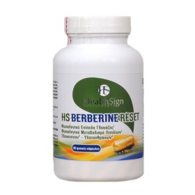 Natural Factors WellBetX Berberine 500mg για Ρύθμιση του Σακχάρου & της Χοληστερόλης 60 Φυτικές Κάψουλες