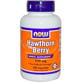 Now Hawthorn Berry 550mg Συμπλήρωμα με Αγγειοδιασταλτική Δράση για Καρδιακή Ενίσχυση 100 Κάψουλες Now Hawthorn Berry 550mg Συμπλήρωμα με Αγγειοδιασταλτική Δράση για Καρδιακή Ενίσχυση 100 Κάψουλες