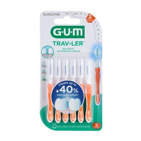 Gum Μεσοδόντια Βουρτσάκια Trav-Ler 1412 Tapered 0.9mm 6 Τεμάχια Gum Μεσοδόντια Βουρτσάκια Trav-Ler 1412 Tapered 0.9mm 6 Τεμάχια