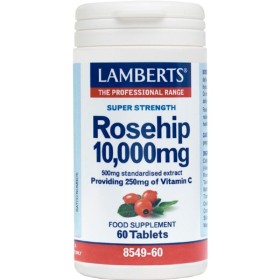 Lamberts Rosehips 10.000mg Συμπλήρωμα Ενίσχυσης του Ανοσοποιητικού 60 Ταμπλέτες