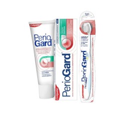 COLGATE Promo PerioGard Οδοντόβουρτσα Μαλακή για Προστασία των Ούλων 1 Tεμάχιο & Οδοντόκρεμα PerioGard για Προστασία των Ούλων & Δροσερή Αναπνοή 75ml