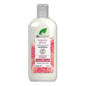 Dr Organic Guava Shine & Radiance Conditioner For Coloured Hair Μαλακτική Κρέμα για Βαμμένα Μαλλιά 265ml