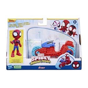 Hasbro Junior Marvel Spidey And His Amazing Friends Spidey Motorcycle Φιγούρα Δράσης για 4+ Ετών