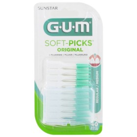 GUM Anti-Plaque Interdental Brushes Regular Size 40 Pieces