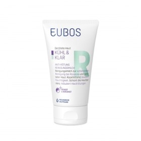 EUBOS Cool & Calm Redness Relieving Cream Cleanser Γαλάκτωμα Καθαρισμού για Ευαίσθητες Επιδερμίδες  150ml