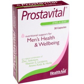 Health Aid Prostavital για την Υγεία του Προστάτη 30 Κάψουλες