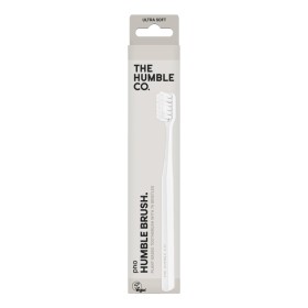 The Humble Co Plant-Based Brush Pro With 7000 Bristles Οδοντόβουρτσα Ενηλίκων Λευκή Μαλακή 1 Τεμάχιο