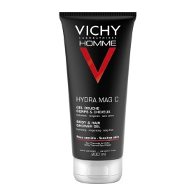 VICHY Homme Hydra Mag - C Shower Gel Ανδρικό Τονωτικό Gel Ντους για Σώμα & Μαλλιά 200ml