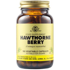 SOLGAR Hawthorne Berry 100 Φυτικές Κάψουλες
