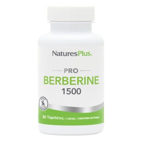 Natures Plus Berberine 1500mg για Υποστήριξη του Καρδιαγγειακού Συστήματος & Μεταβολισμό Λίπους 30 Ταμπλέτες Natures Plus Berberine 1500mg για Υποστήριξη του Καρδιαγγειακού Συστήματος & Μεταβολισμό Λίπους 30 Ταμπλέτες