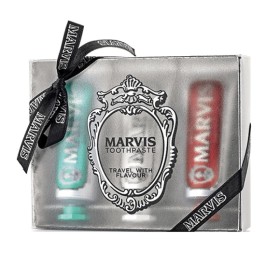 Marvis Toothpaste Travel with Flavour Box Οδοντόκρεμες σε 3 Γεύσεις 3x25ml Marvis Toothpaste Travel with Flavour Box Οδοντόκρεμες σε 3 Γεύσεις 3x25ml