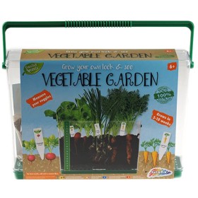 GRAFIX Grow & Decorate Vegetable Garden Καλλιεργώ τον Λαχανόκηπο μου Εκπαιδευτικό Παιχνίδι