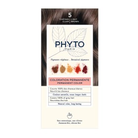 PHYTO Phytocolor 5 Καστανό Ανοιχτό Χρυσό Σκούρο Μόνιμη Βαφή Μαλλιών