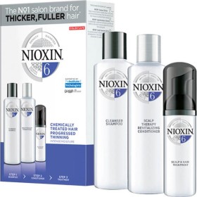 NIOXIN Promo System 6 Colored Hair Progressed Thinning Σαμπουάν 150ml & Conditioner 150ml & Θεραπεία 50ml