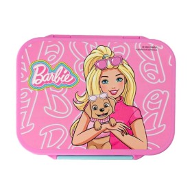Gim Πλαστικό Δοχείο Φαγητού 3 Θέσεων Barbie 1 Τεμάχιο