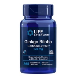 Life Extension Gingo Biloba 120mg 365 Κάψουλες Life Extension Gingo Biloba 120mg 365 Κάψουλες