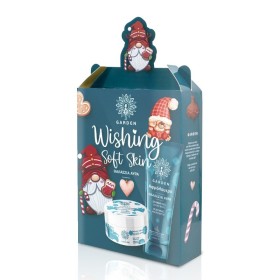 Garden Promo Wishing Soft Skin Ocean Wave Αφρόλουτρο 100ml & Βούτυρο Σώματος 100ml & Δώρο Ξύλινο Χριστουγεννιάτικο Στολίδι