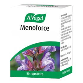 A.Vogel Menoforce για τα Συμπτώματα της Εμμηνόπαυσης με Φασκόμηλο 30 Ταμπλέτες A.Vogel Menoforce για τα Συμπτώματα της Εμμηνόπαυσης με Φασκόμηλο 30 Ταμπλέτες