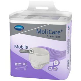 Hartmann Molicare Premium Mobile Super Plus Εσώρουχο Ακράτειας Νύχτας X-Large 130-170cm 14τμχ
