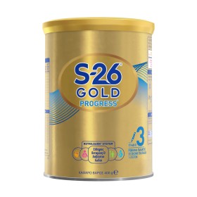 Wyeth S-26 Progress Gold 3 Κατάλληλο για Παιδιά 1 Έως 3 Ετών 400g