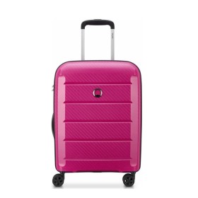 DELSEY Binalong Pink Βαλίτσα Καμπίνας Slim Χρώμα Ροζ 55x40x19cm