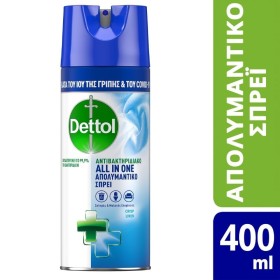 DETTOL All in One Disinfectant Spray Crisp Linen 400ml
