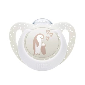 Nuk First Choice Πιπίλα Σιλικόνης με Θήκη 0-6m Πιγκουίνος 1 Τεμάχιο Nuk First Choice Πιπίλα Σιλικόνης με Θήκη 0-6m Πιγκουίνος 1 Τεμάχιο