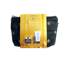 APIVITA Promo Queen Bee Rich Texture AntiAge Cream 50ml & Cleansing Milk 50ml & Αντιγηραντικός Ορός 10ml