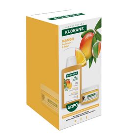 Κlorane Promo Mangue Επανορθωτική Μάσκα Θρέψης με Μάνγκο Bio 150ml & Mangue Shampoo Σαμπουάν Θρέψης με Μάνγκο 200ml