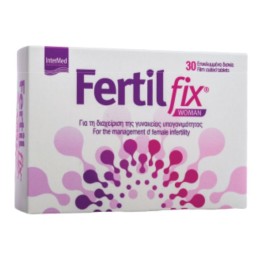 INTERMED FertilFix Woman Συμπλήρωμα Διατροφής για την Διαχείρηση της Υπογονιμότητας 30 Δισκία