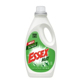 Essex Multi Stains Stop Υγρό Απορρυπαντικό Πλυντηρίου 32 Μεζούρες 1.6lt Essex Multi Stains Stop Υγρό Απορρυπαντικό Πλυντηρίου 32 Μεζούρες 1.6lt