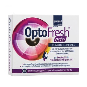 Intermed Optofresh Ecto Οφθαλμικές Σταγόνες με Υαλουρονικό Οξύ 10x0.5ml Intermed Optofresh Ecto Οφθαλμικές Σταγόνες με Υαλουρονικό Οξύ 10x0.5ml