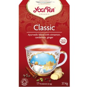 YOGI TEA Classic Organic Tea for Colds & Indigestion 17 Sachets 30.6g