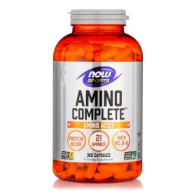 Now Sports Now Sports Amino Complete 750mg Συμπλήρωμα Αμινοξέων 360 Κάψουλες Now Sports Now Sports Amino Complete 750mg Συμπλήρωμα Αμινοξέων 360 Κάψουλες