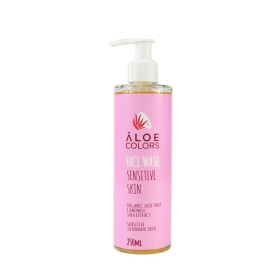 Aloe Colors Face Wash Sensitive Skin Καθαριστικό Gel Προσώπου για Ευαίσθητες Επιδερμίδες 250ml