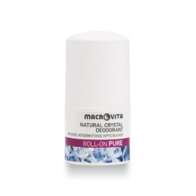 Macrovita Natural Crystal Deodorant Roll-On Pure - Φυσικός Αποσμητικός Κρύσταλλος 50ml