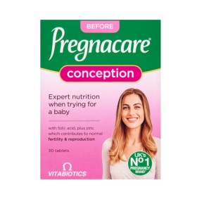 Vitabiotics Pregnacare Βefore Conception Συμπλήρωμα για την Προκαταρτική Περίοδο Πριν την Εγκυμοσύνη 30 Ταμπλέτες