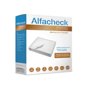 Alfacheck Thermal Electric Blanket Μονό Θερμαινόμενο Υπόστρωμα (150x80cm) 1 Τεμάχιο Alfacheck Thermal Electric Blanket Μονό Θερμαινόμενο Υπόστρωμα (150x80cm) 1 Τεμάχιο