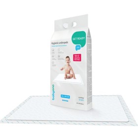 Babyono Hygienic Underpads Πολυχρηστικό Σελτεδάκι μιας Χρήσης 60x90cm 12 Τεμάχια