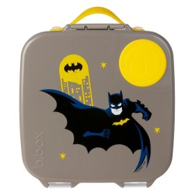 B.Box Batman Large Lunchbox Πλαστικό Φαγητοδοχείο με Χωρίσματα & Gel Cooler 2lt
