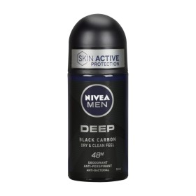 Nivea Men Deo Roll-On Deep Dry & Clean Feel Αποσμητικό 48h 50ml Nivea Men Deo Roll-On Deep Dry & Clean Feel Αποσμητικό 48h 50ml