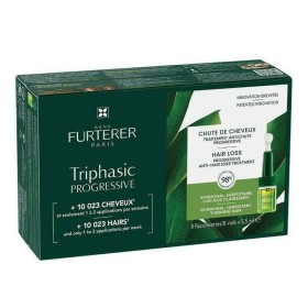 RENE FURTERER Promo Triphasic Progressive Anti Hair Loss 8x5.5ml & Gift Anti Hair Loss Shampoo 100ml