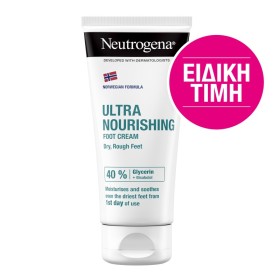 Neutrogena Promo Ultra Nourishing Foot Cream Dry/Damaged Κρέμα Ποδιών 100ml [Sticker]