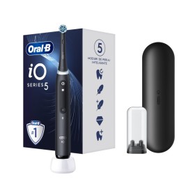 ORAL B iO Series 5 Ηλεκτρική Επαναφορτιζόμενη Οδοντόβουρτσα Mε Bluetooth Σε Μαύρο Χρώμα 1 Tεμάχιο