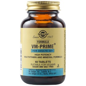Solgar Formula Vm-Prime For Adults 50+ 60 Ταμπλέτες Solgar Formula Vm-Prime For Adults 50+ 60 Ταμπλέτες