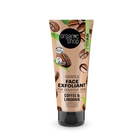 Organic Shop Coffee & Limonnik Απολεπιστικό Προσώπου για Ευαίσθητη Επιδερμίδα 75ml
