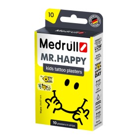 Medrull Mr. Happy Kids Plasters Αδιάβροχα Αυτοκόλλητα Επιθέματα 10 Τεμάχια Medrull Mr. Happy Kids Plasters Αδιάβροχα Αυτοκόλλητα Επιθέματα 10 Τεμάχια