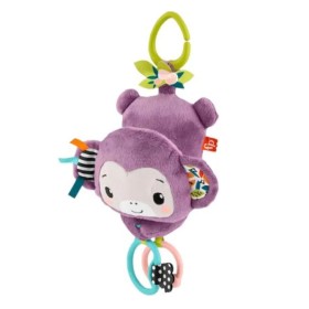 Fisher Price Κρεμαστό Μαϊμουδάκι με Μουσική από 0m+ Fisher Price Κρεμαστό Μαϊμουδάκι με Μουσική από 0m+