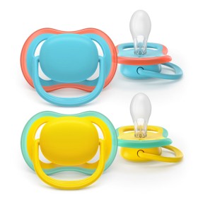 Philips Avent Ultra Air Ορθοδοντική Πιπίλα από 18m+ 2 Τεμάχια [SCF349/57]